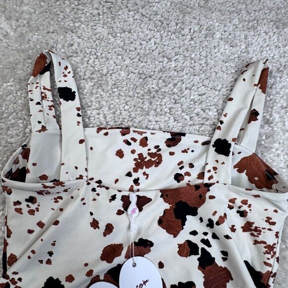 BuddyLove Keke Texas Square Neck One Piece Swimsuit Large NEW - Picture 11 of 14